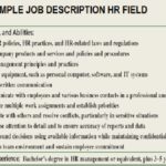 Project Manager Job Description Sample