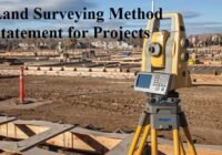 Land Surveying Method for construction and road projects