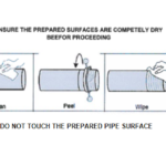 HDPE Pipe Surface Preparation for Drainage Installation