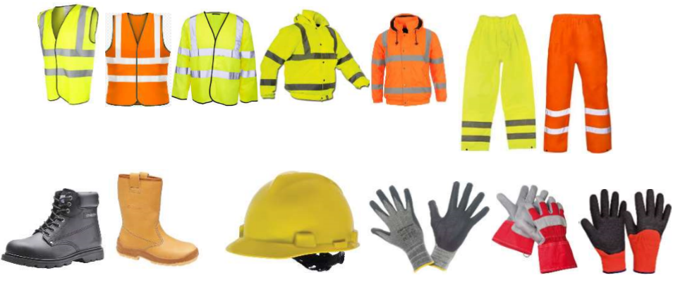 Personal Protective Equipment PPE for traffic management