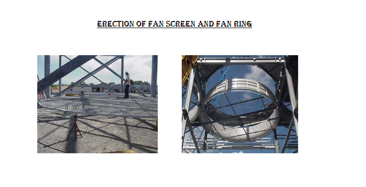 Erection of Fan Screen and Fan Ring